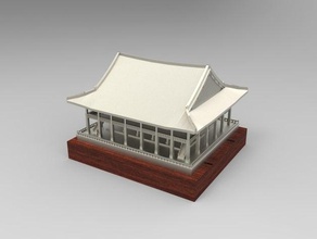 gyeonghoeru pavilion Kunst 3d print model - Mito3D