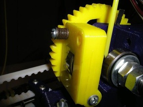 gregs hinged accessible extruder andere arcol derive88 openscad wade 3d print model - Mito3D