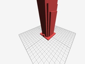 office tower basic 3d print model - Mito3D