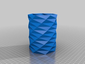 vase 1 2 office Schreibtisch einfach makerware Veranstalter 3d print model - Mito3D