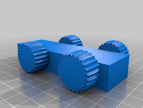 car moving wheels no assembly required toys & games 3d print model - Mito3D