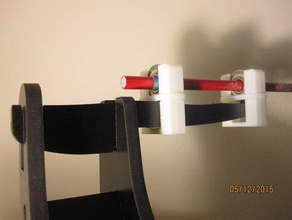 minimalist spool holder 3d printer parts filament rostock max v2 3d print model - Mito3D