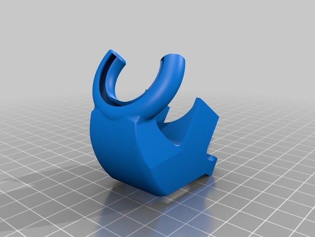 obsolete cooling duct flexmendel 3d printer accessories active fan system vent nozzle 3D print model - Mito3D