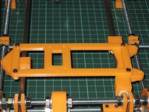 huxley printable frog 3d printer parts emaker reprap reprappro 3d print model - Mito3D