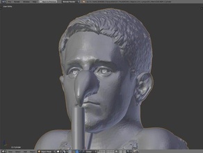 snowden eagle statue sculptures bust mashup 3d print model - Mito3D