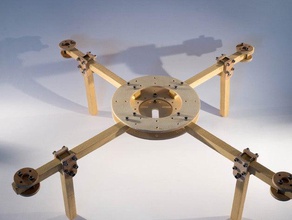 super simple landing gear folding 3d printing diy diydrones drone multirotor quadcopter 3d print model - Mito3D