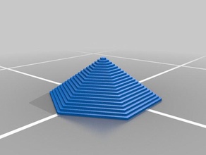 6 lato della piramide 3d print model - Mito3D