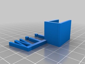 wii etiqueta organización personalizado 3d print model - Mito3D