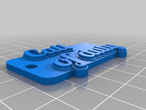 chamada do dever organização personalizado 3d print model - Mito3D