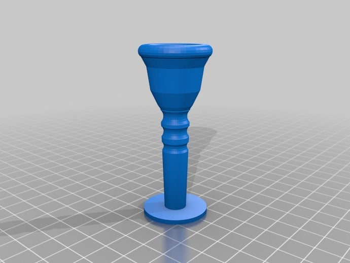 shorty cornet musica personalizzato 3D print model - Mito3D