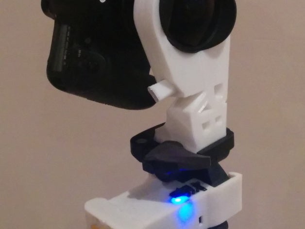 orbFoto nodal-Kugelpanorama Halterung Kamera mount nodal panorama Photosphäre sphärisch Stativ 3D print model - Mito3D