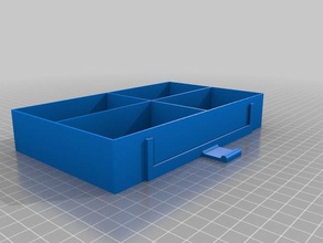 Organisation der Schubladen - container organisieren stapelbar 3d print model - Mito3D