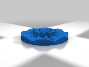 rotella di filatura art 3d print model - Mito3D