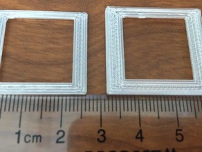 paramétrico cubreobjetos titular personalizador la microfluídica 3d print model - Mito3D
