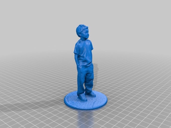 charlie people fredini scan scan-a-rama 3D print model - Mito3D