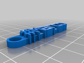 marco de l'organisation personnalisé 3d print model - Mito3D