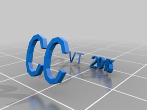 vt 2015 2 los anillos personalizado 3d print model - Mito3D