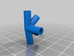 plastic joint woodsticks bridge x2 1 parts customized 3d print model - Mito3D