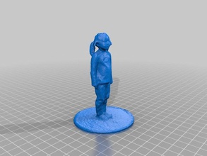isabella persone scansione-a-rama 3d print model - Mito3D