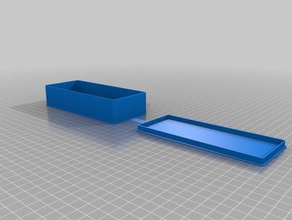 cohiba cigar-box-hält 2 Container kundengebundene 3d print model - Mito3D