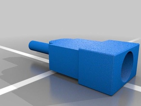 universal handle 3d print model - Mito3D