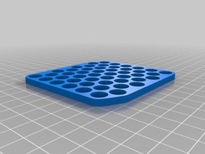 48 led-tray Werkzeug-Halterungen & - Boxen kundengebundene 3d print model - Mito3D