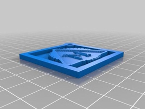 ma litho chaveiros personalizado 3d print model - Mito3D