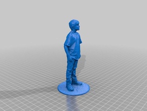 lincoln insanlar rama tarama-bir- 3d print model - Mito3D