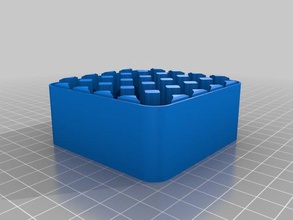 aa 5x5 battery case containers customized 3d print model - Mito3D