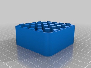 aa 5x5 cassa di batteria i contenitori personalizzato 3d print model - Mito3D