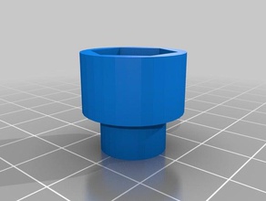 il mio personalizzato parametrico hex socket utensili a mano su misura 3d print model - Mito3D