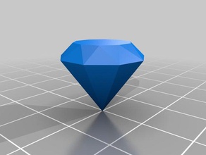mon personnalisés diamant customizer personnalisé 3d print model - Mito3D