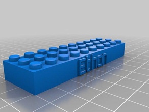 ethon lego construction toys customized 3d print model - Mito3D