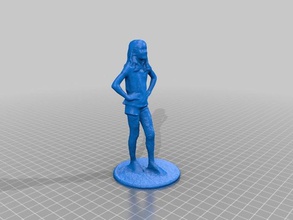 sadie la gente 3d print model - Mito3D