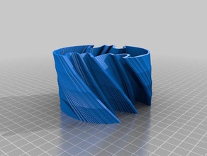 batsignal vase Haushalt kundengebundene 3d print model - Mito3D