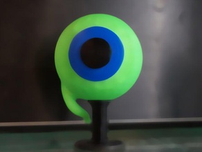 jacksepticeye signs & logos 4 pice assembly awesome collectable collectible cool eye jack prop sam septic stand youtube 3d print model - Mito3D