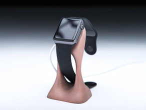 la crescita di apple watch stand gadget colorfabb copperfill patina ultimaker 3d print model - Mito3D
