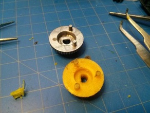 planetary gear piece black decker cordless screwdriver parts fix gearbox repair 3d print model - Mito3D