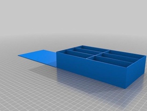 meine individuelle box Deckel 45mm - Organisation kundengebundene 3d print model - Mito3D