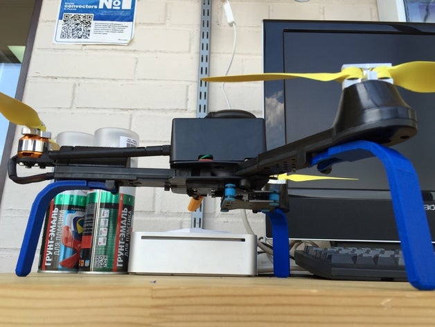pocket drone gambe v 3 airdroids pocketdrone 3D print model - Mito3D