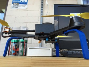 pocket drone jambes v 3 airdroids pocketdrone 3d print model - Mito3D