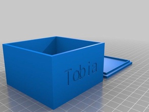 tobia customized box containers 3d print model - Mito3D