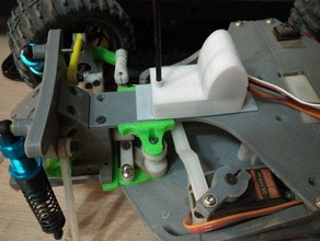 openrc truggy steering stablizer plus r c vehicles openscad rc 3d print model - Mito3D