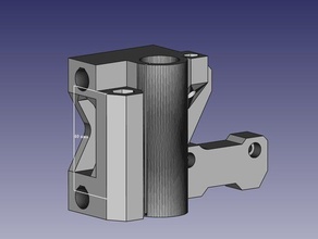 prusa i3 hephestos eixo x anti barra invertida Impressora 3d de peças 3d print model - Mito3D