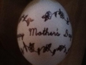 mothers day egg eggbot 3d print model - Mito3D