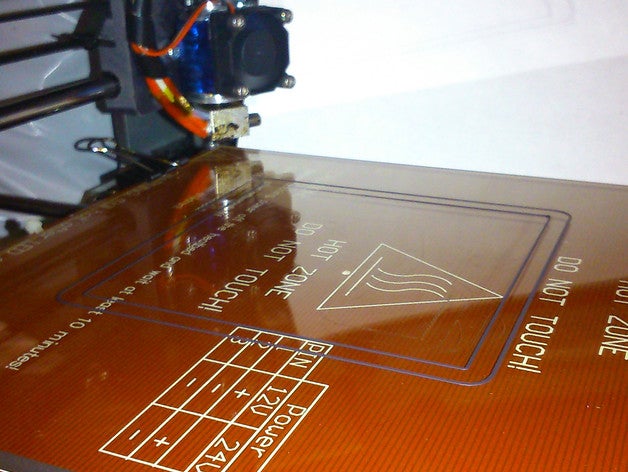 heatbed level check helper 3d printing tests 3D print model - Mito3D