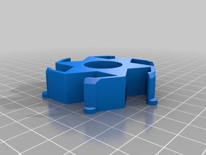 mon personnalisés bobine hub adaptateur L'imprimante 3d de pièces personnalisé 3d print model - Mito3D
