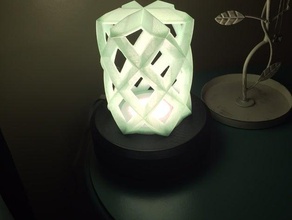 diamond lampe ménage lueur sombre de la 3d print model - Mito3D