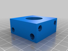 another spool hub 608 bearings openscad 3d print model - Mito3D