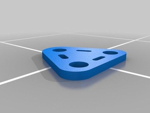erector traingle parte las piezas de repuesto reemplazo 3d print model - Mito3D